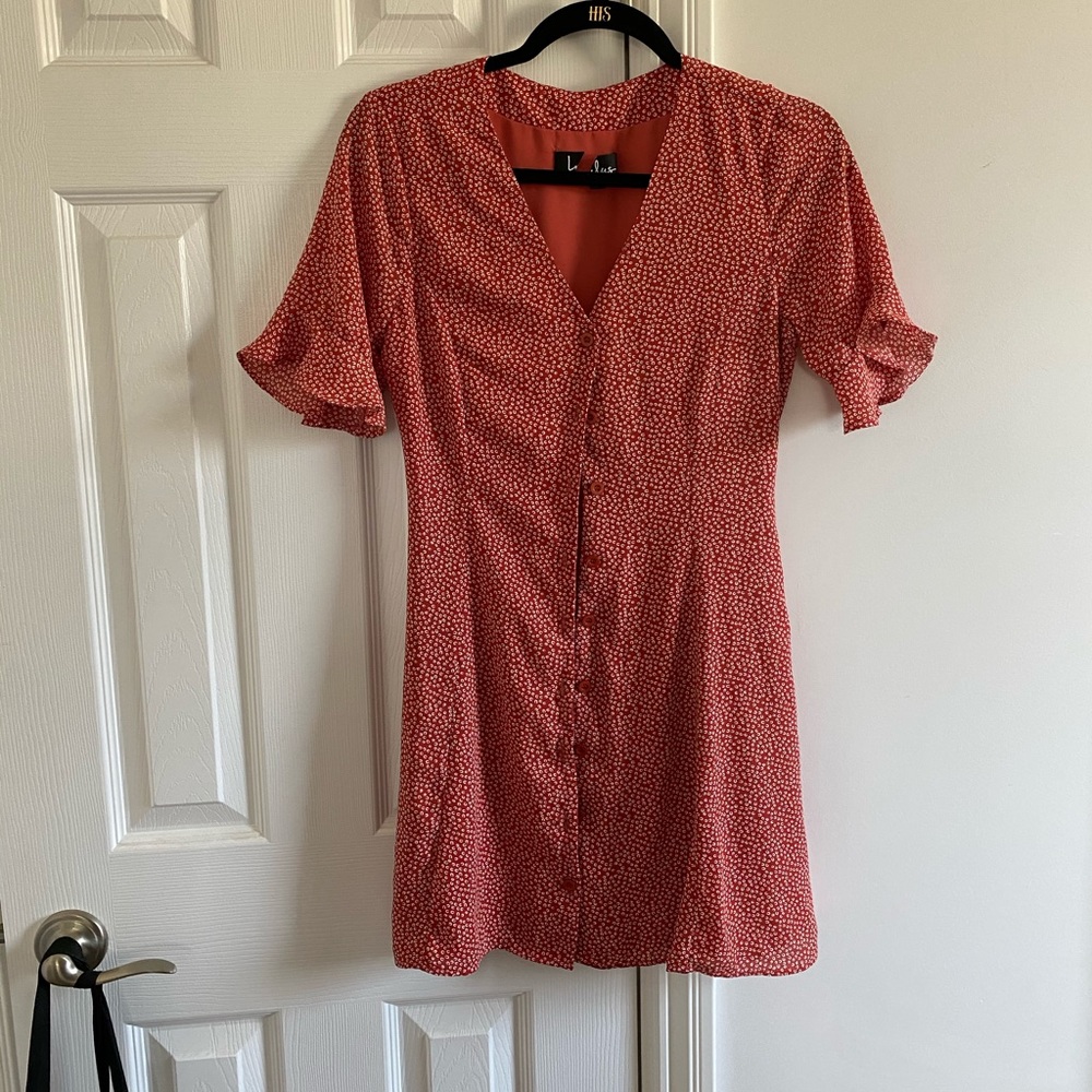 !! REAS DESCRIPTION!!  Red dress